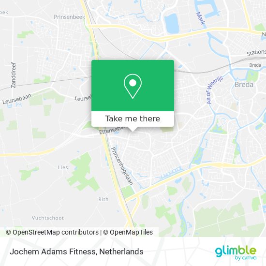 Jochem Adams Fitness map