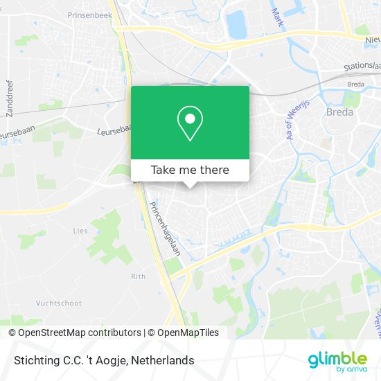 Stichting C.C. 't Aogje Karte