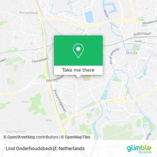 Lind Onderhoudsbedrijf map