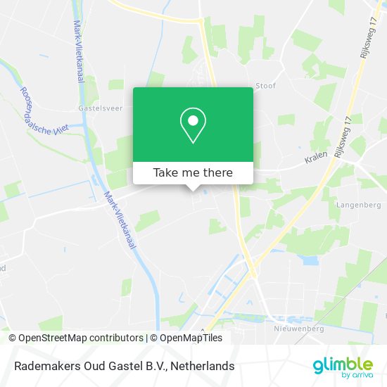 Rademakers Oud Gastel B.V. map