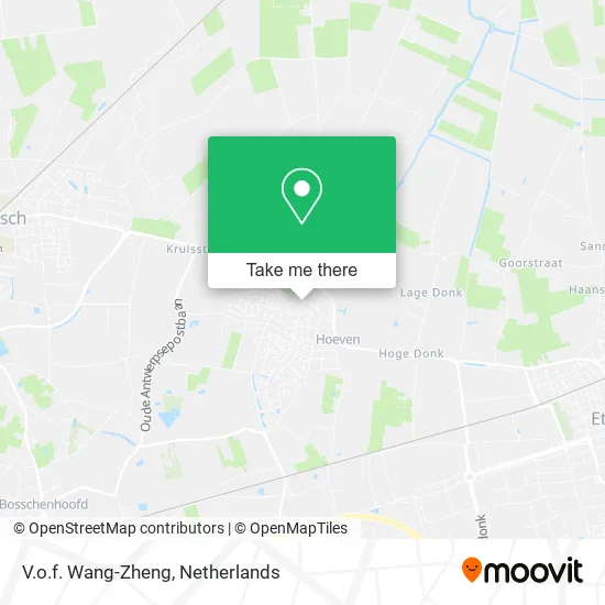 V.o.f. Wang-Zheng map