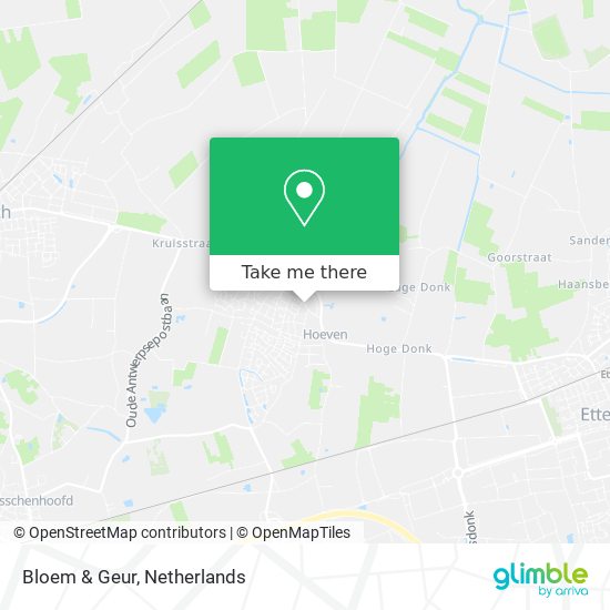 Bloem & Geur map