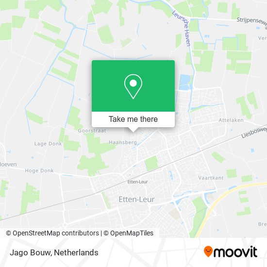 Jago Bouw map