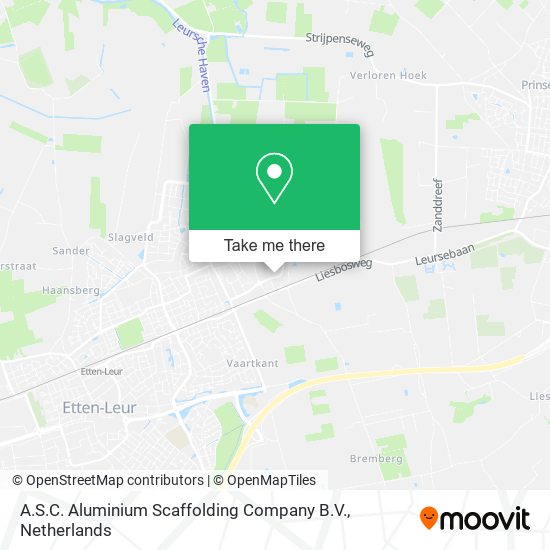 A.S.C. Aluminium Scaffolding Company B.V. map