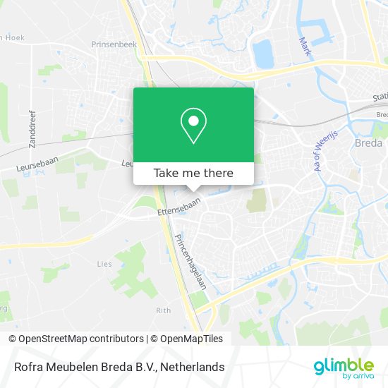 Rofra Meubelen Breda B.V. map