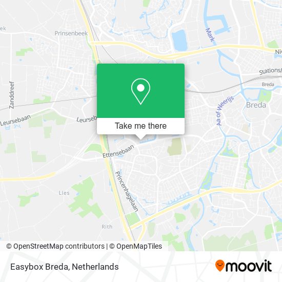 Easybox Breda map