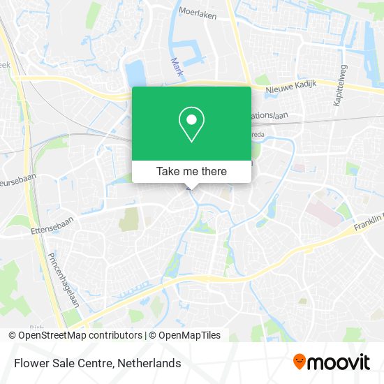 Flower Sale Centre map