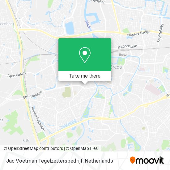 Jac Voetman Tegelzettersbedrijf map