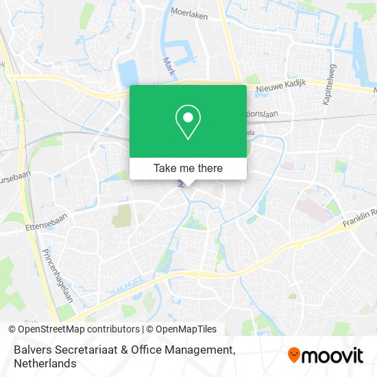 Balvers Secretariaat & Office Management map