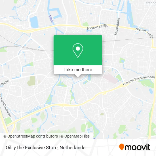 Oilily the Exclusive Store map