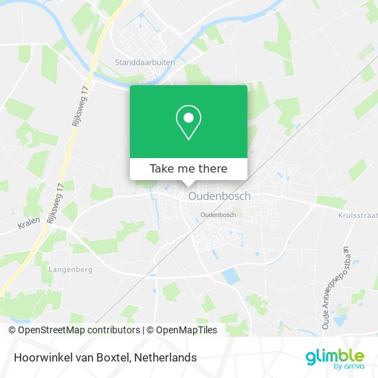 Hoorwinkel van Boxtel map