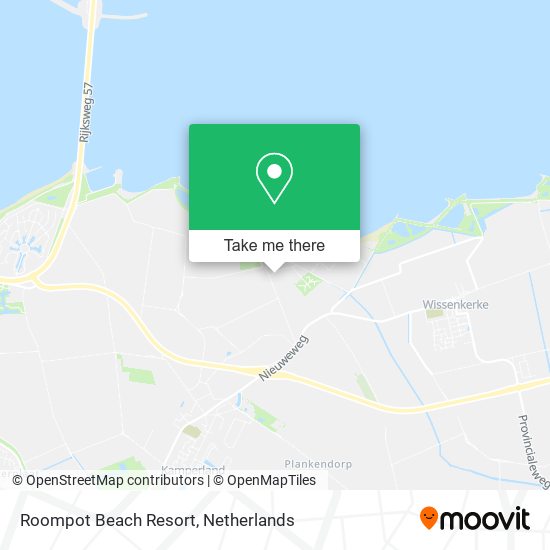 Roompot Beach Resort map