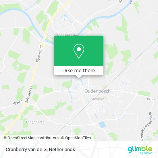 Cranberry van de G map