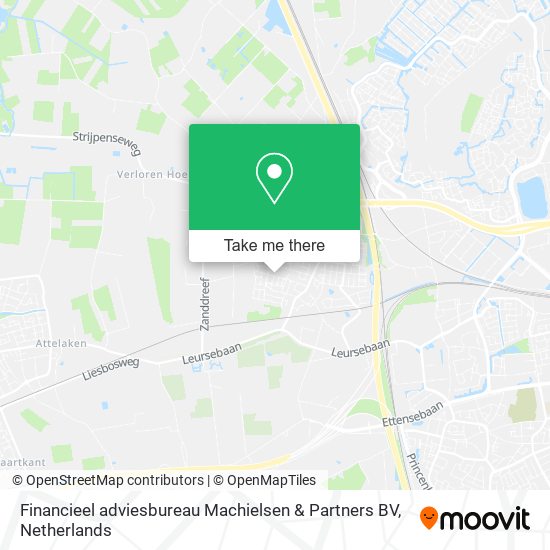 Financieel adviesbureau Machielsen & Partners BV map