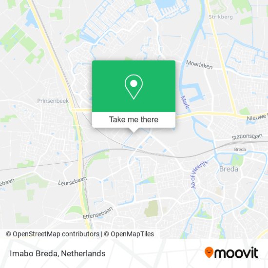 Imabo Breda map