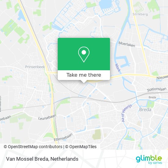 Van Mossel Breda map