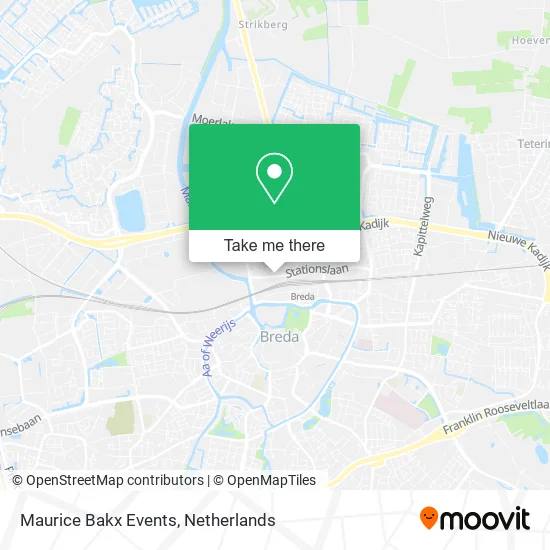 Maurice Bakx Events map