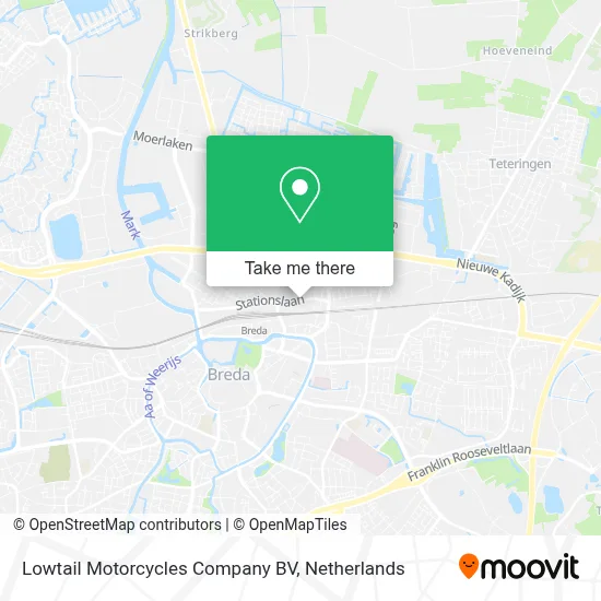 Lowtail Motorcycles Company BV map
