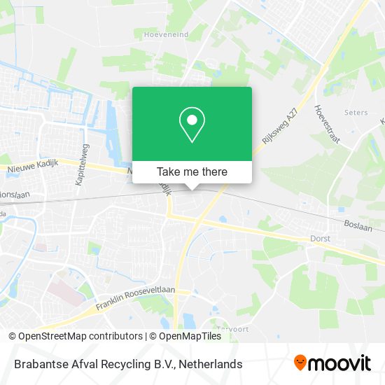 Brabantse Afval Recycling B.V. map