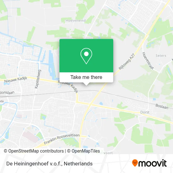 De Heiningenhoef v.o.f. map