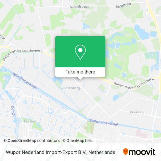 Wupor Nederland Import-Export B.V. map