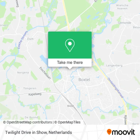 Twilight Drive in Show map