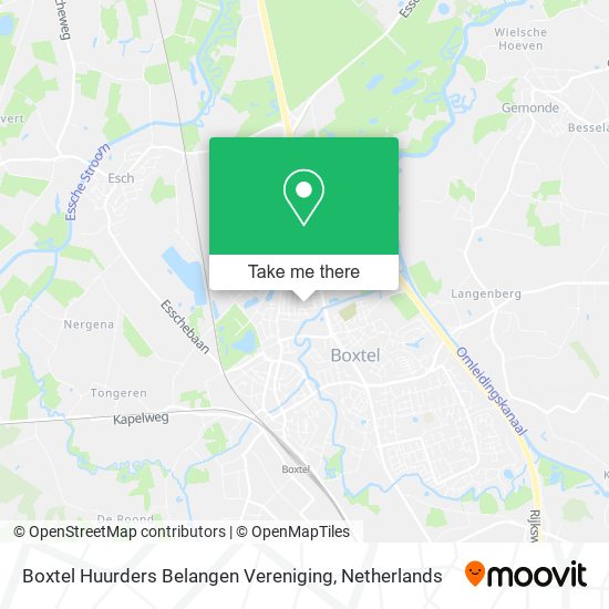 Boxtel Huurders Belangen Vereniging Karte