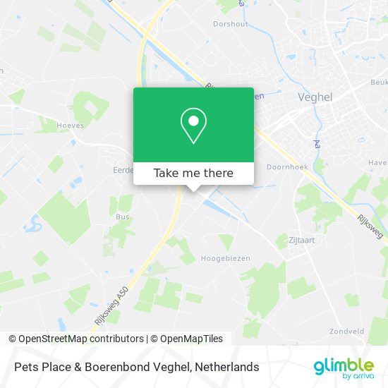 Pets Place & Boerenbond Veghel Karte