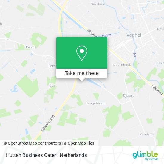 Hutten Business Cateri map