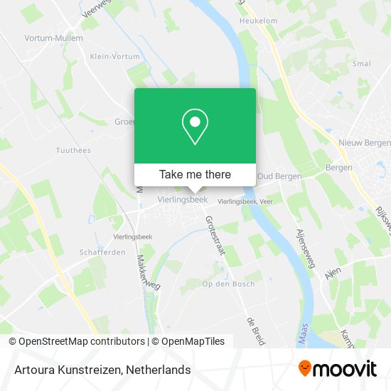 Artoura Kunstreizen map