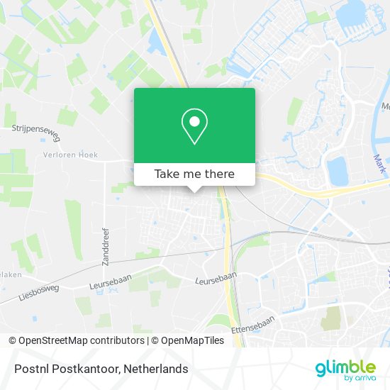 Postnl Postkantoor map