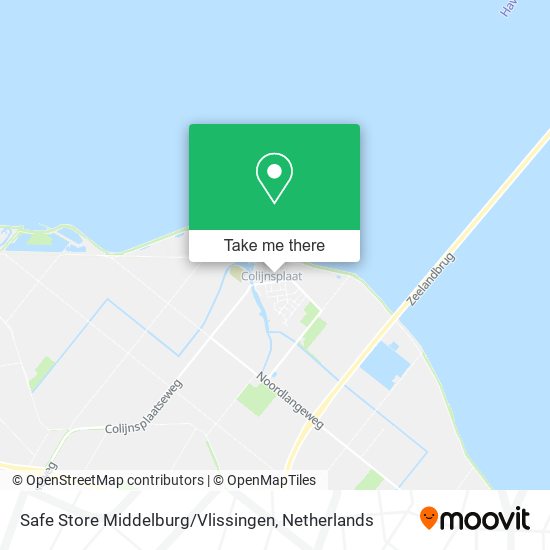 Safe Store Middelburg / Vlissingen map
