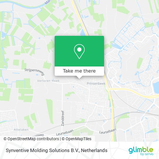 Synventive Molding Solutions B.V. map