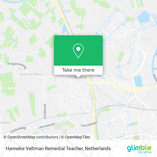 Hanneke Veltman Remedial Teacher Karte