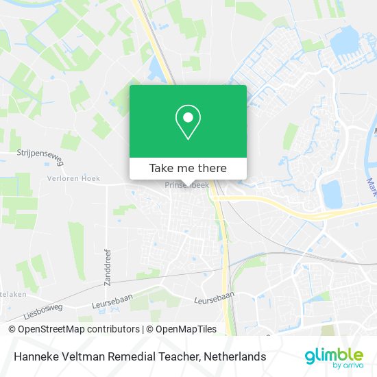 Hanneke Veltman Remedial Teacher map