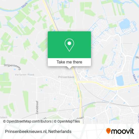 Prinsenbeeknieuws.nl Karte