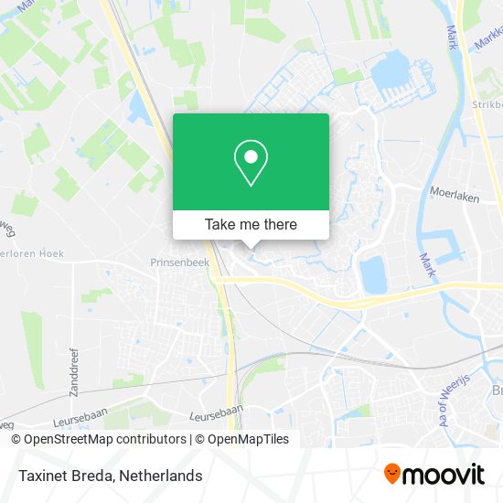 Taxinet Breda map
