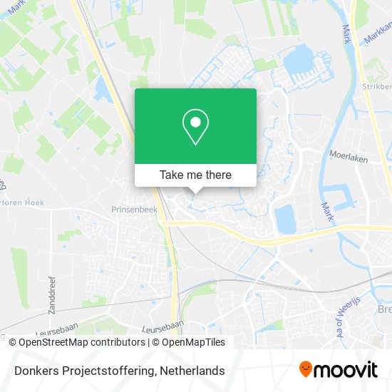 Donkers Projectstoffering map