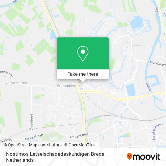 Nostimos Letselschadedeskundigen Breda map