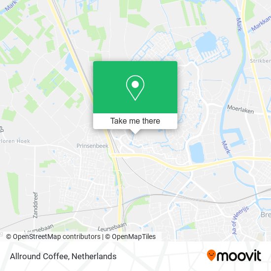 Allround Coffee map