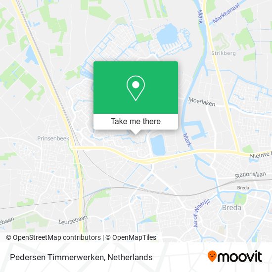 Pedersen Timmerwerken map