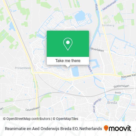 Reanimatie en Aed Onderwijs Breda EO map