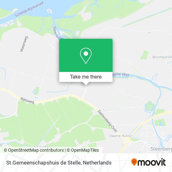 St.Gemeenschapshuis de Stelle map