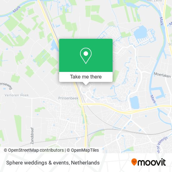 Sphere weddings & events map