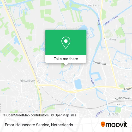 Emar Housecare Service map