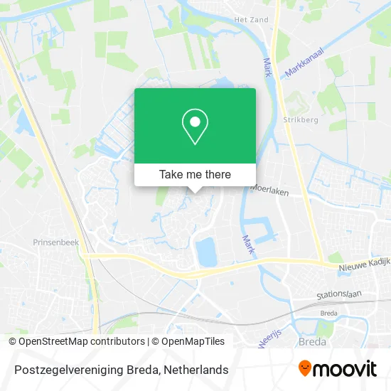 Postzegelvereniging Breda map