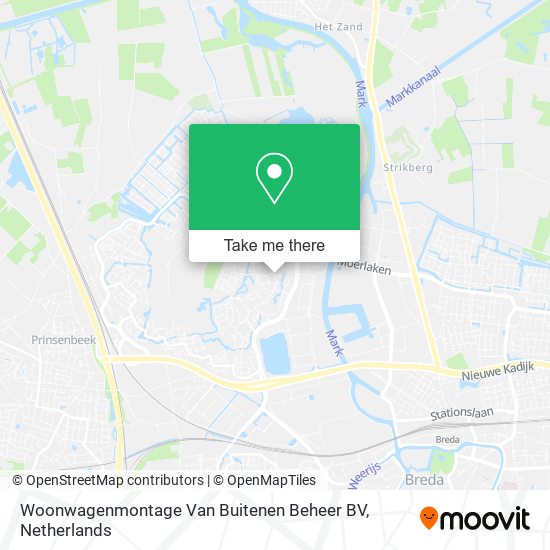 Woonwagenmontage Van Buitenen Beheer BV map