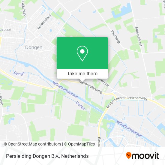 Persleiding Dongen B.v. map