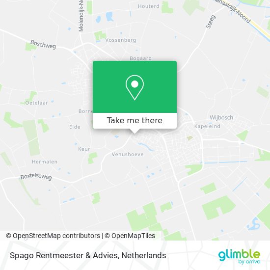 Spago Rentmeester & Advies map