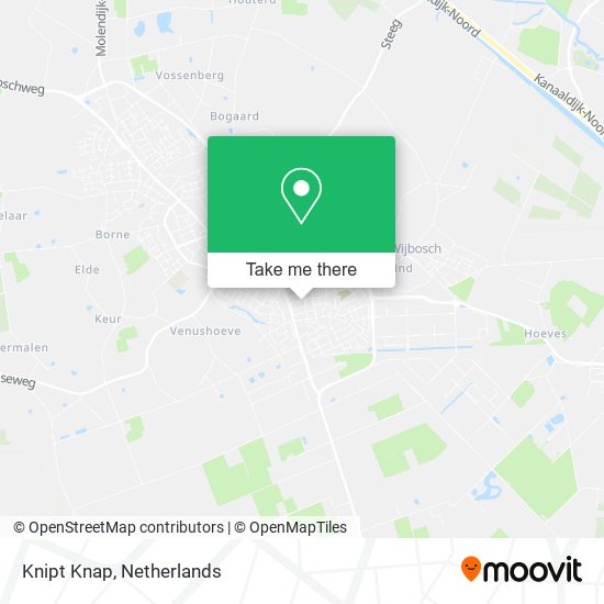 Knipt Knap map